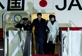 Japan`s PM Abe heads to US to meet Trump with security concerns